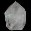 Polished Quartz Crystal Point - Brazil #34747-3